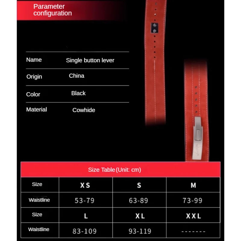 Naruto "Akatsuki" Weightlifting Belt