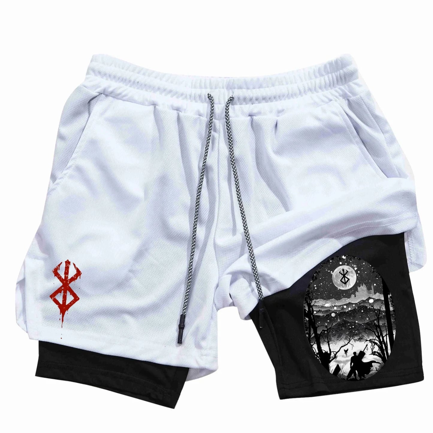 Berserk 'Guts' Gym Compression Shorts