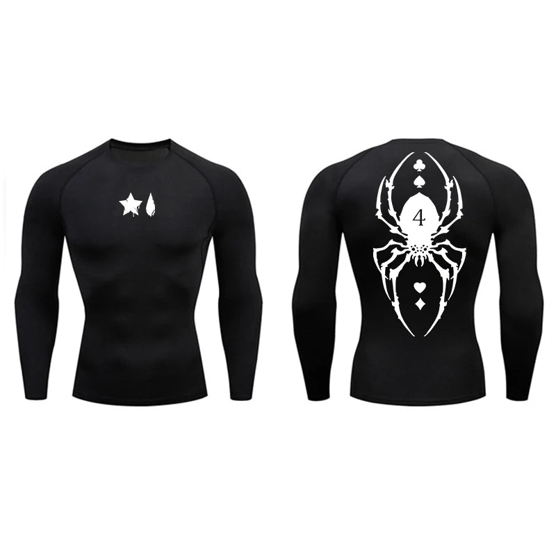 Hunter X Hunter 'Hisoka No.4' Compression Shirt