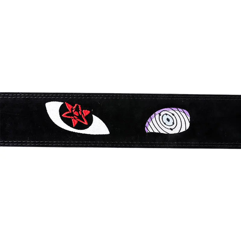 Sasuke 'Rinnegan and Sharingan' Embroidery Weightlifting Lever Belt