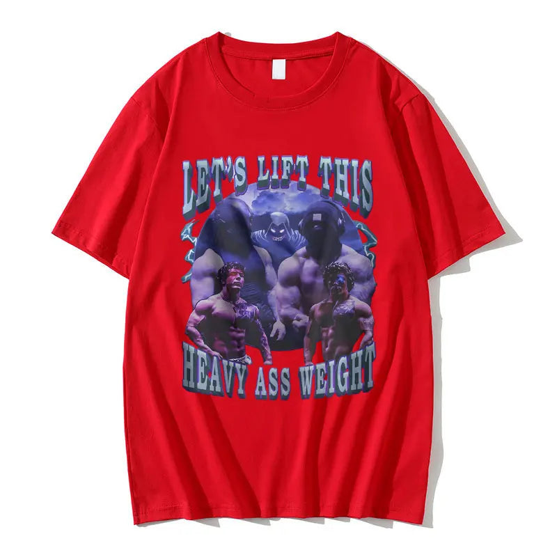 Tren Twins "Heavy ass weights" Graphic Meme T Shirt