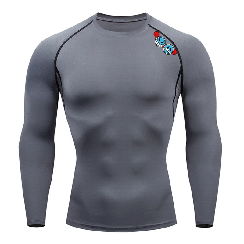 One Piece 'Portgas D. Ace' Compression Shirt