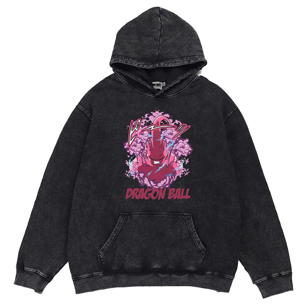 Dragon Ball Anime Vintage Oversized Hoodie