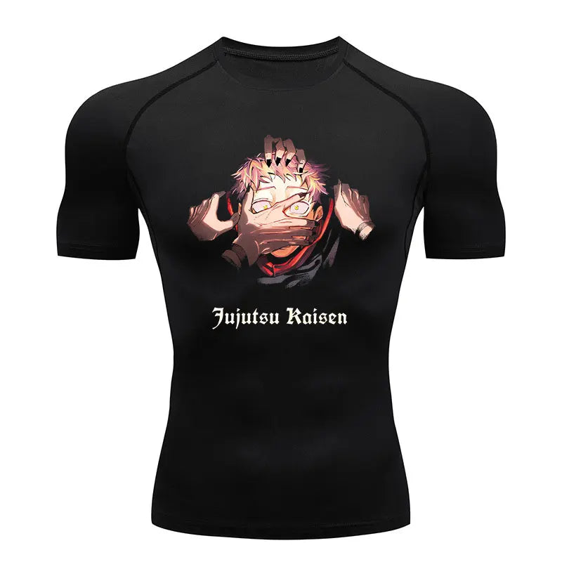 Anime Jujutsu Kaisen Compression Shirt