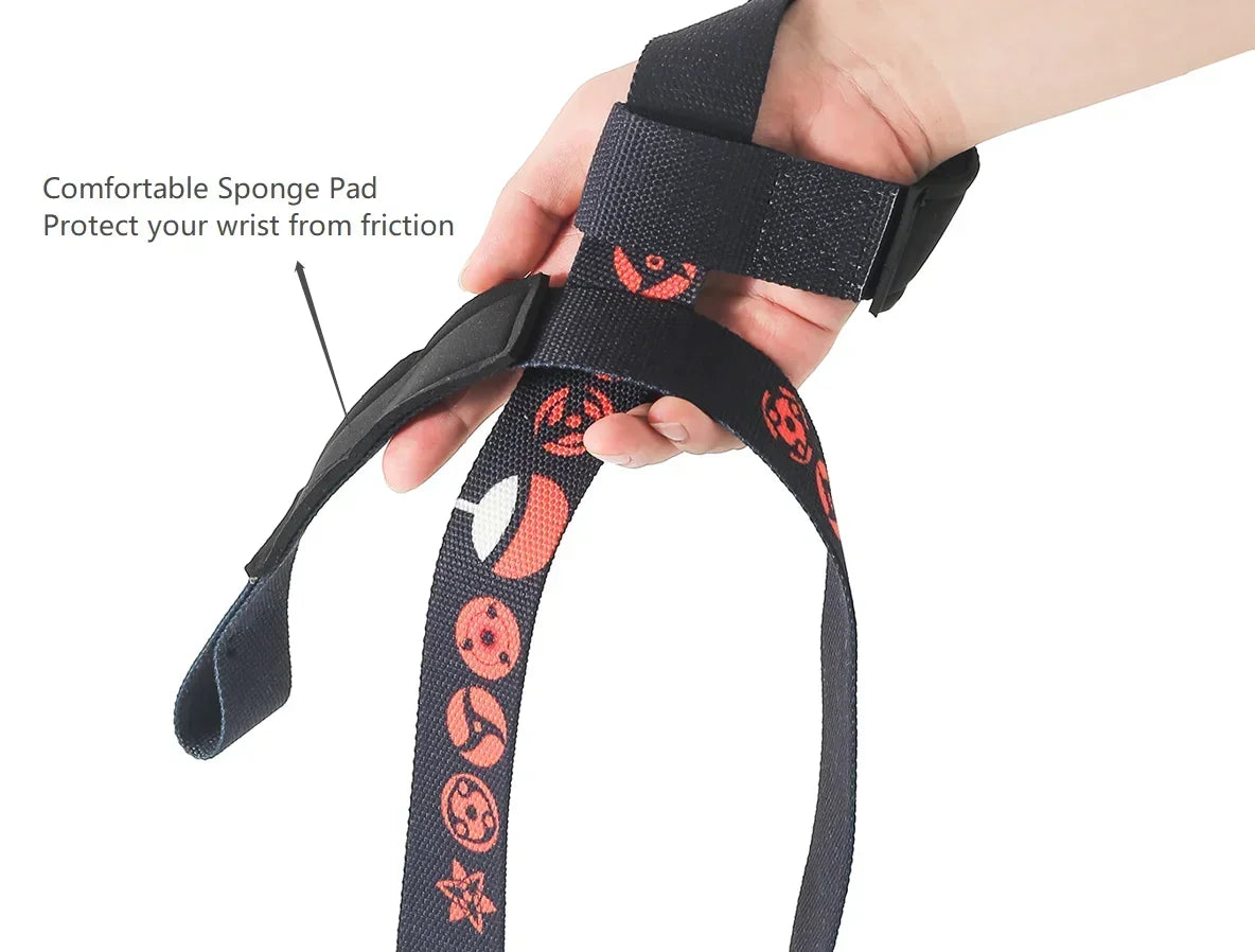 Naruto 'Uchiha Clan' Lifting Straps