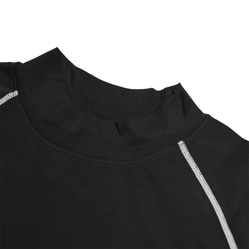 Anime Attack on Titan Turtleneck Compression Shirt