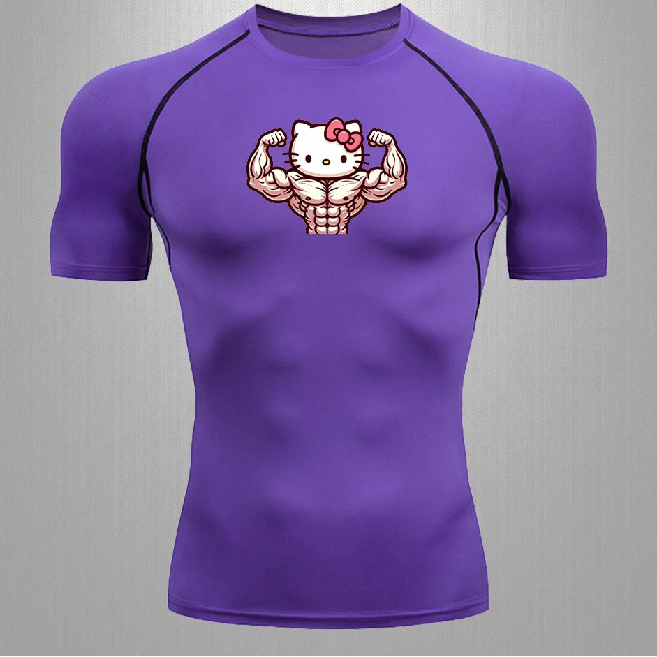 'Hello Kitty' Compression Shirt