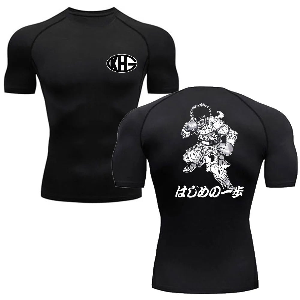 Anime Hajime No Ippo Compression Shirt
