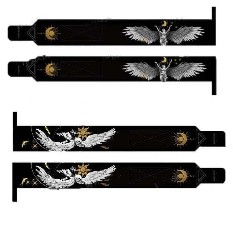 "Sun and Moon" Weightlifting Wrist Wraps