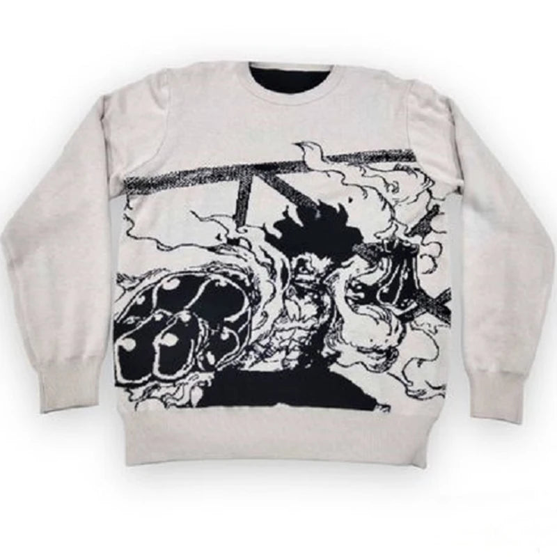 One Piece 'Luffy Gear 4' Knit Sweater