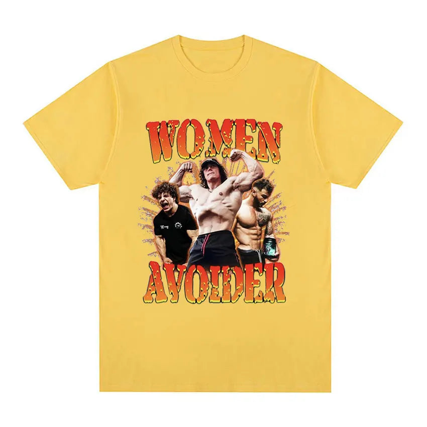 'Women Avoider' Sam Sulek & Tren Twins Funny Gym Meme T-Shirts