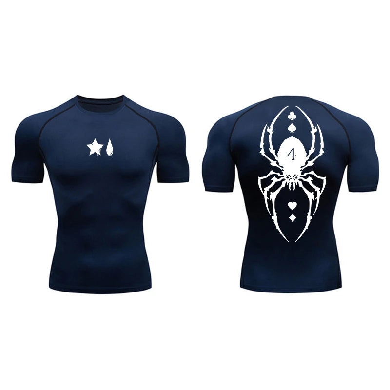 Hunter X Hunter 'Hisoka No.4' Compression Shirt