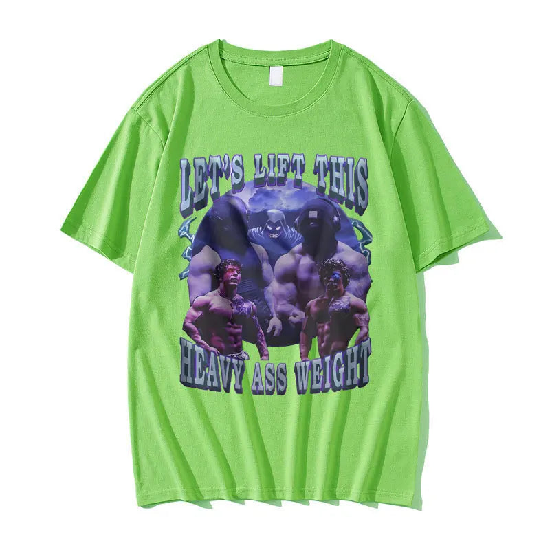 Tren Twins "Heavy ass weights" Graphic Meme T Shirt