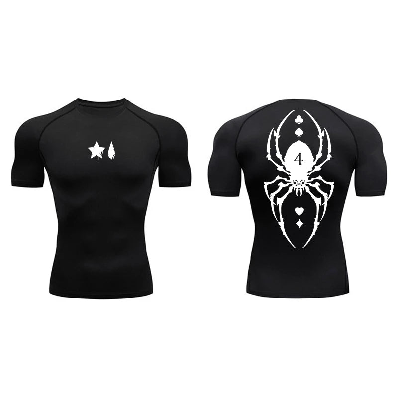 Hunter X Hunter 'Hisoka No.4' Compression Shirt