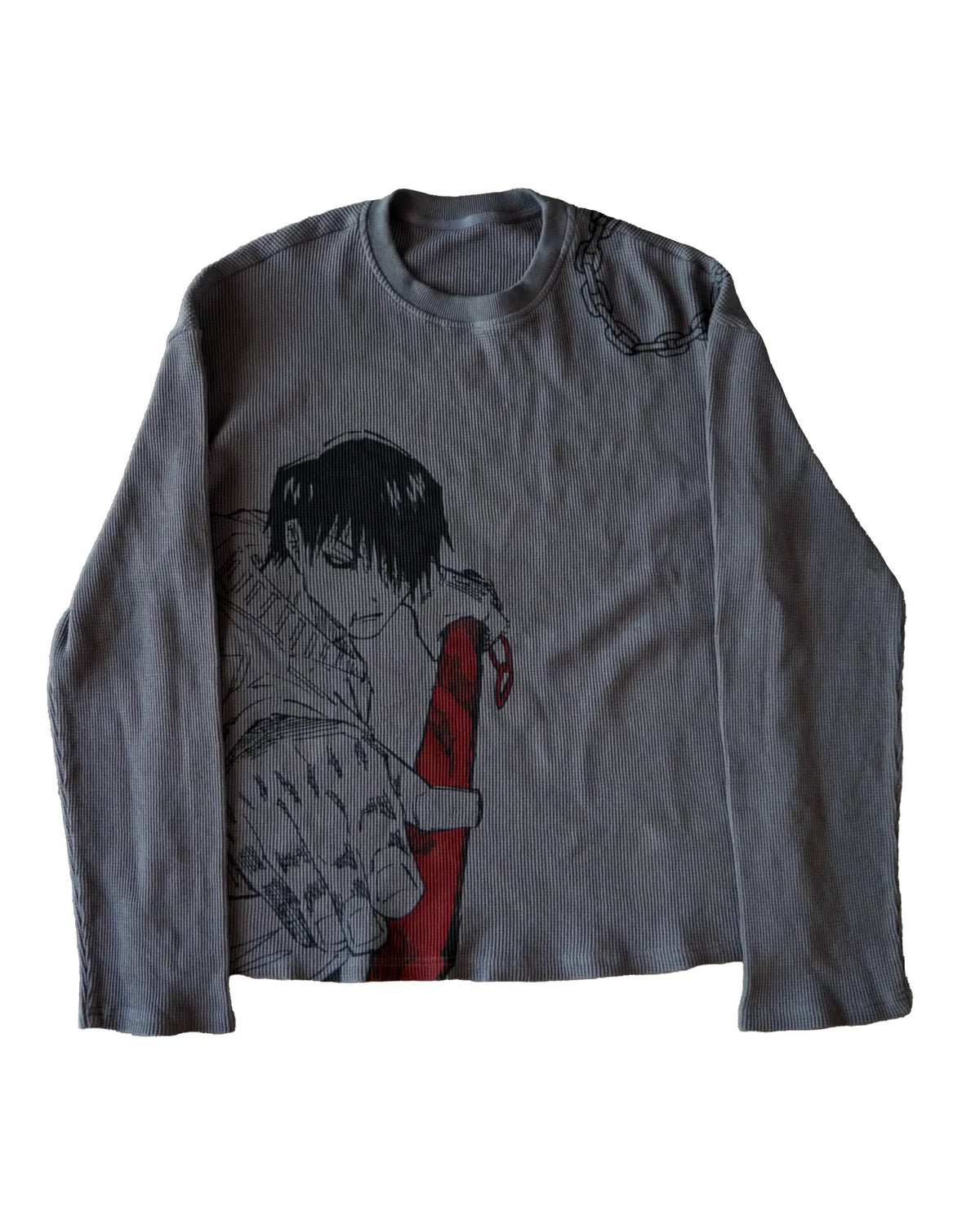 Anime Jujutsu Kaisen "Toji" Waffleknit Sweater
