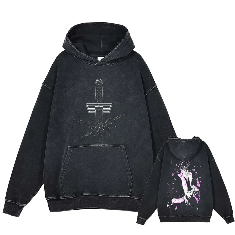 Anime Bleach 'Byakuya Kuchiki' Oversized Hoodie