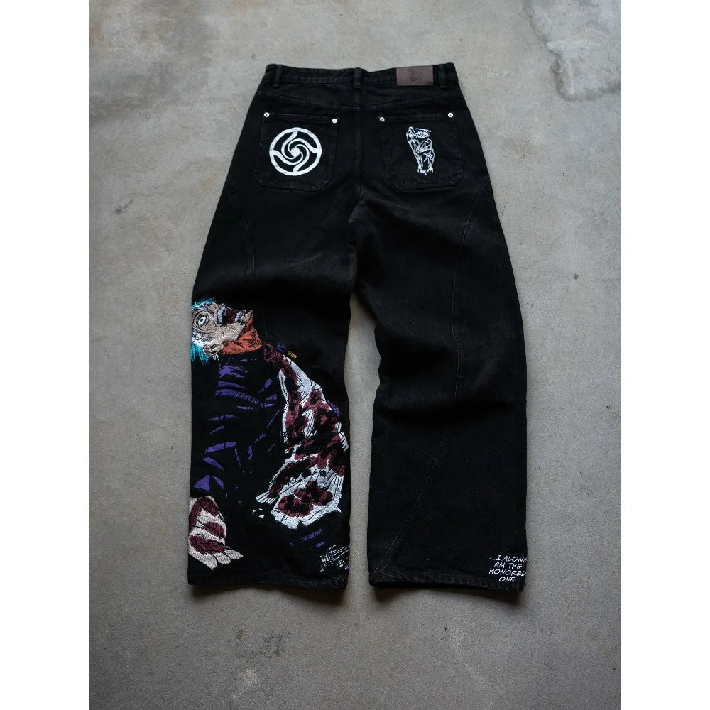 Anime Jujutsu Kaisen "Gojo Satorou – The Honoured One" Jeans