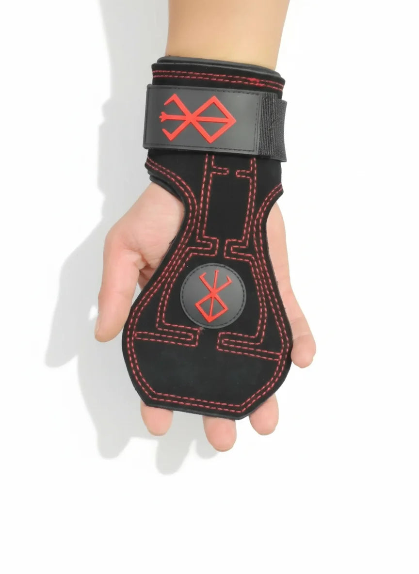Anime Berserk Weightlifting Grip Straps