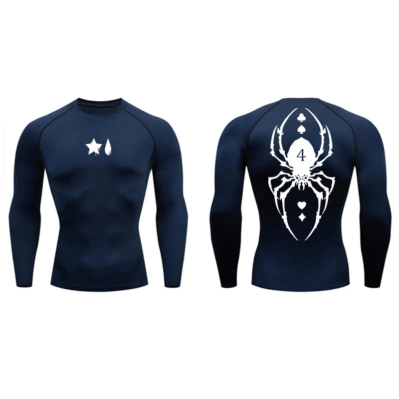 Hunter X Hunter 'Hisoka No.4' Compression Shirt