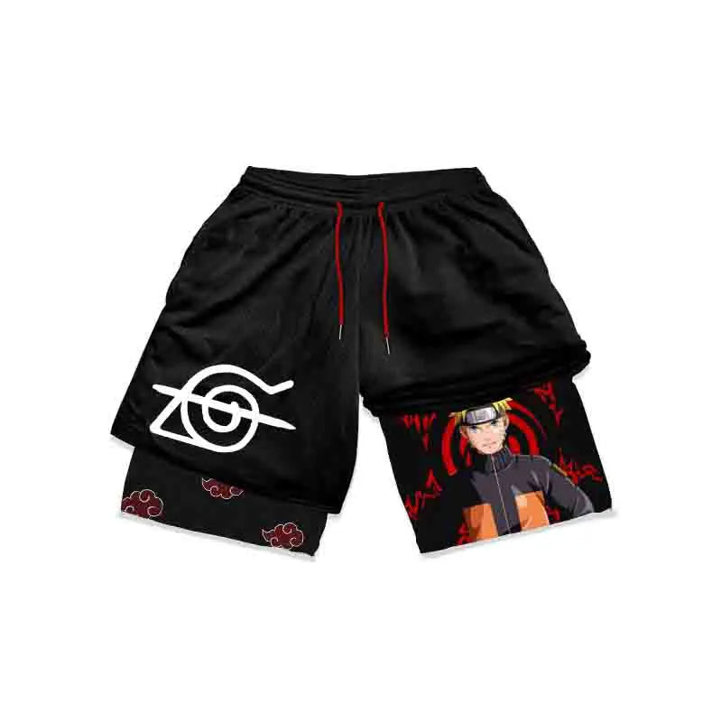 Naruto Anime Compression Shorts