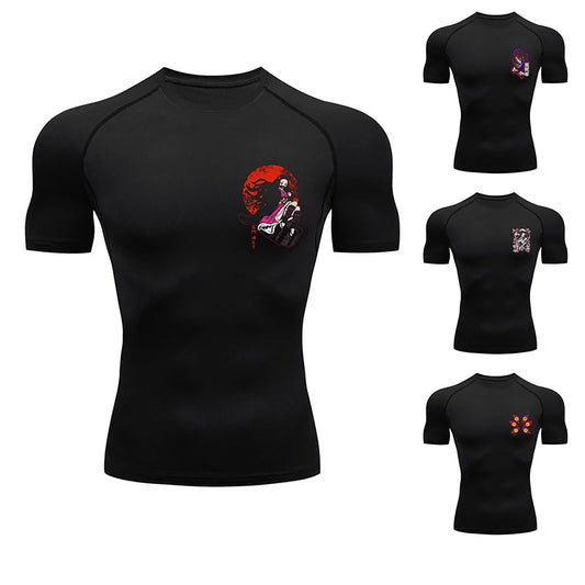 Anime 'Demon Slayer' Compression Shirt