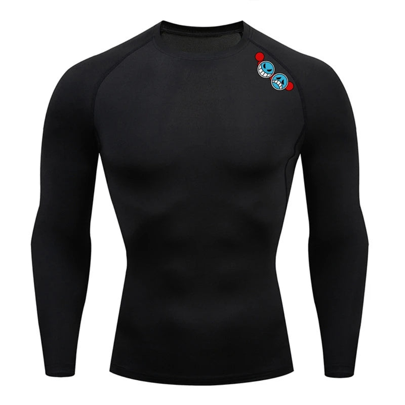 One Piece 'Portgas D. Ace' Compression Shirt