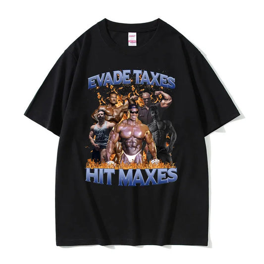Collection of Graphic Gym Meme T Shirts