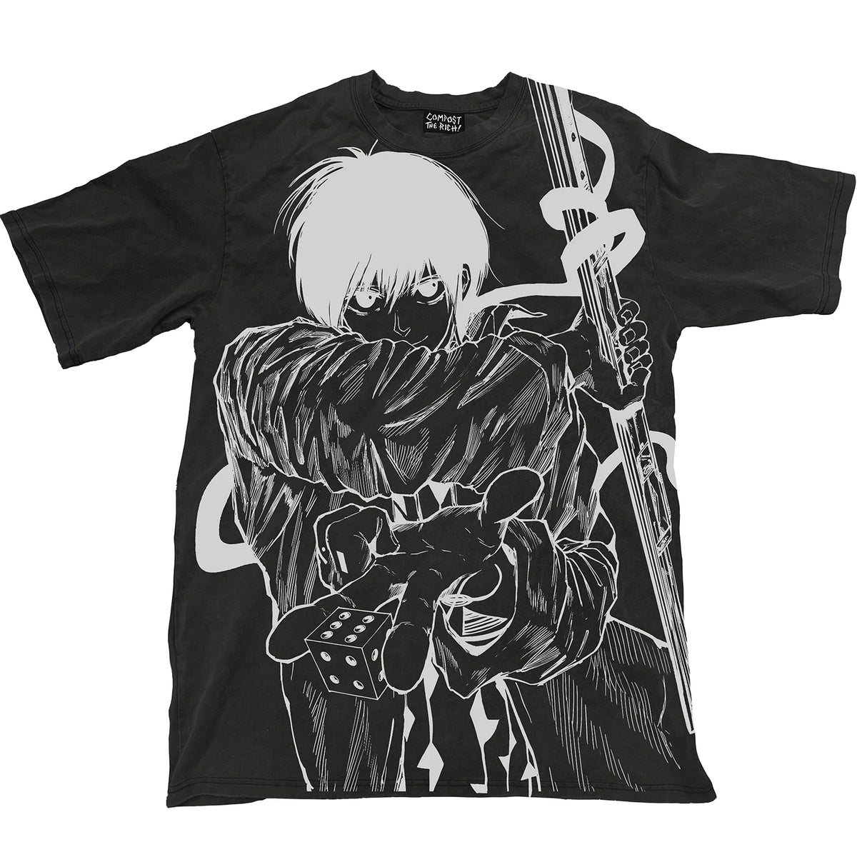 Anime SAKAMOTO DAYS 'Nagumo Yoichi' Sketch Style T-shirt