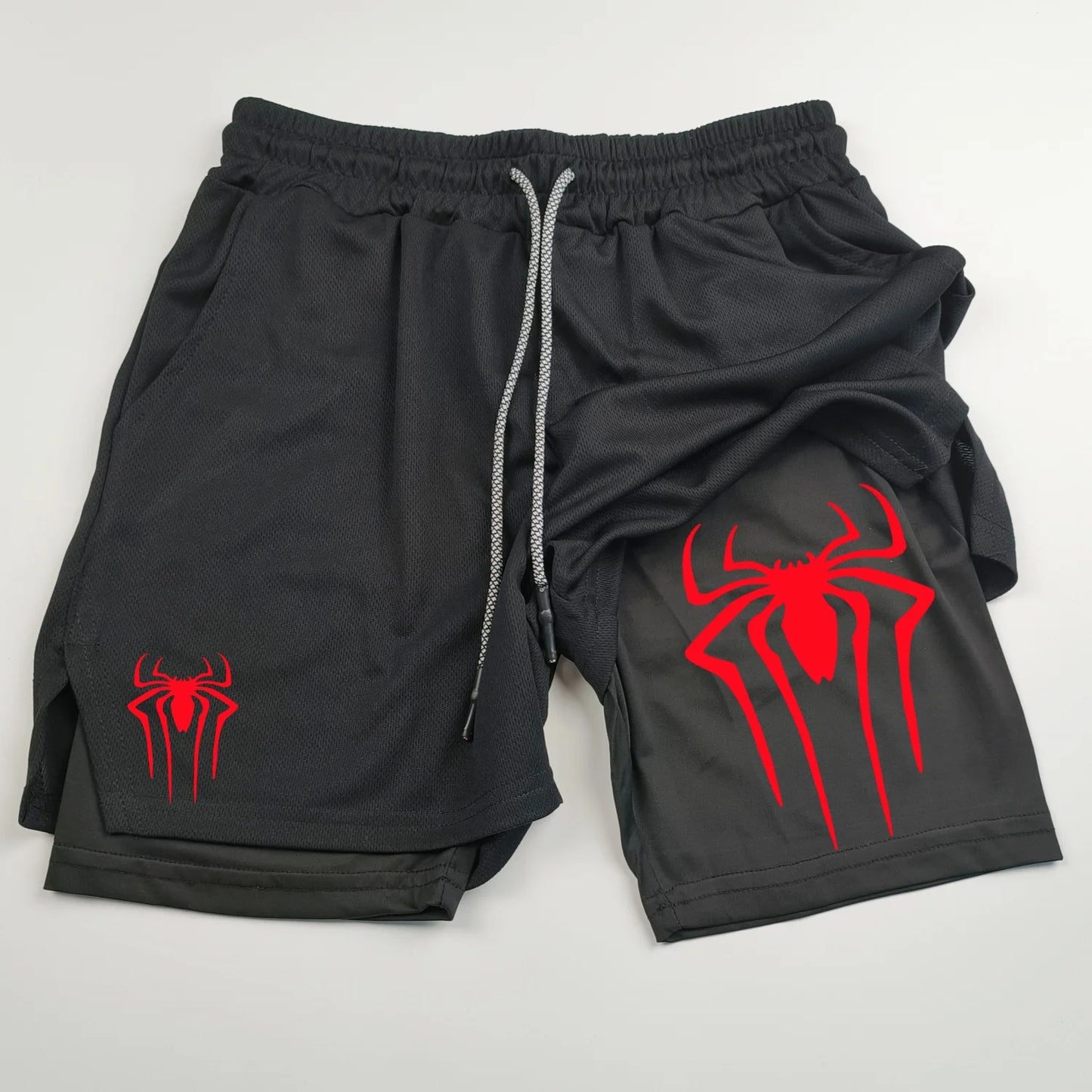 Spiderman Gym Compression Shorts
