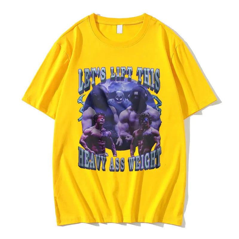 Tren Twins "Heavy ass weights" Graphic Meme T Shirt