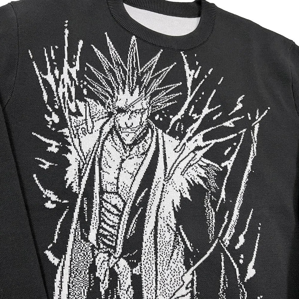 Anime Bleach 'Kenpachi Zaraki and Yachiru' Knit Sweater