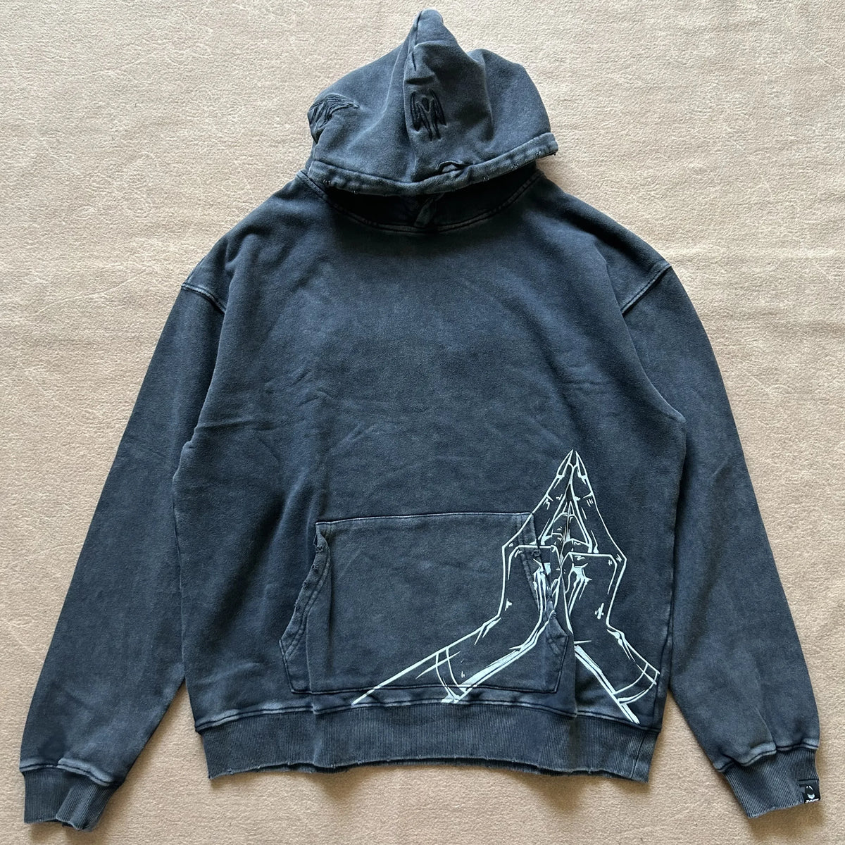 Anime Jujutsu Kaisen 'Sukuna' Hoodie Embroidery