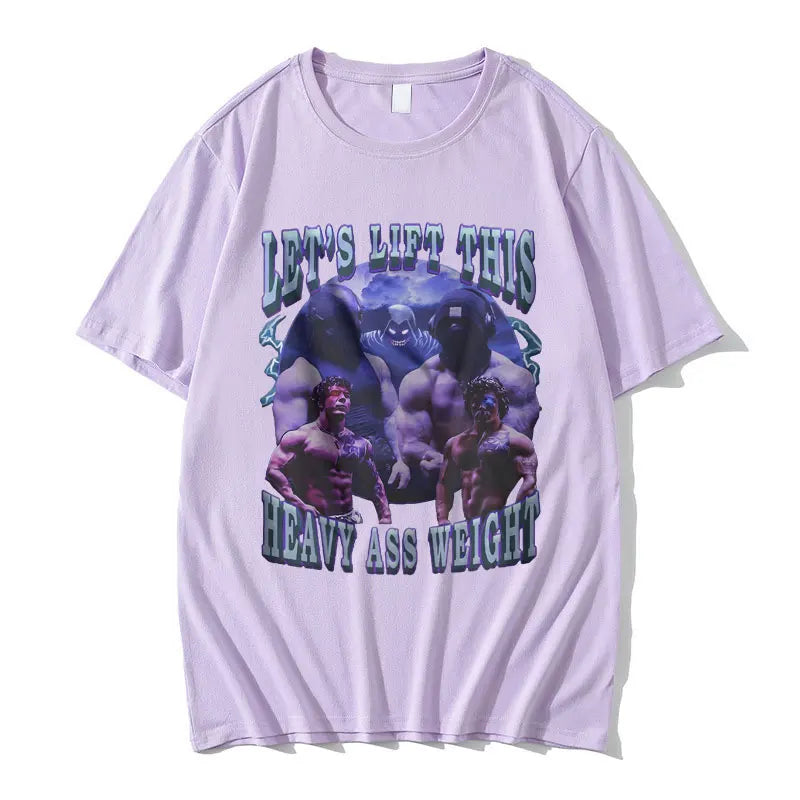 Tren Twins "Heavy ass weights" Graphic Meme T Shirt