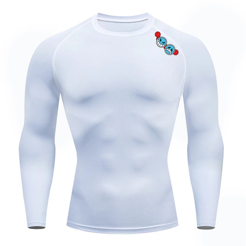 One Piece 'Portgas D. Ace' Compression Shirt