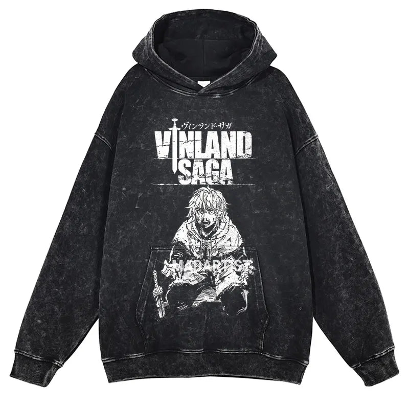 Anime 'Vinland Saga' Vintage Oversized Hoodies