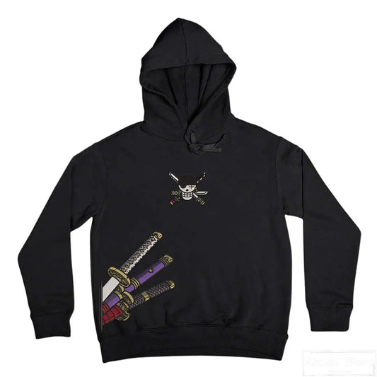 One Piece 'Zoro and Luffy' Embroidered hoodies