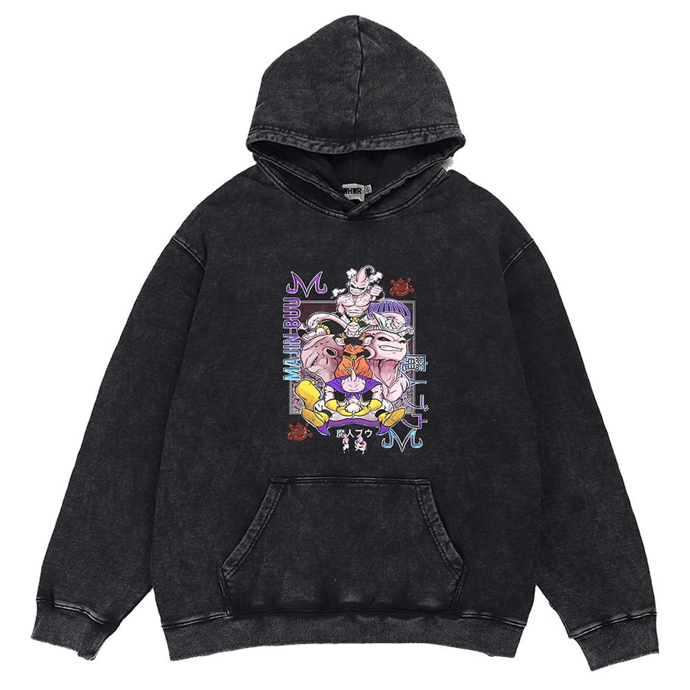 Dragon Ball Anime Vintage Oversized Hoodie