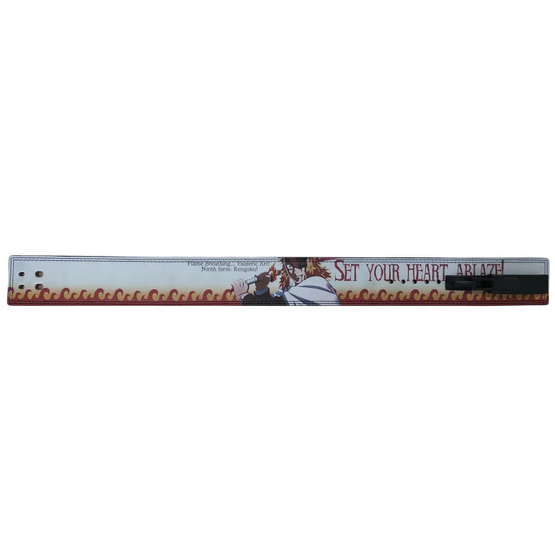 Demon Slayer 'Rengoku' Weightlifting/Powerlifting Lever Belt