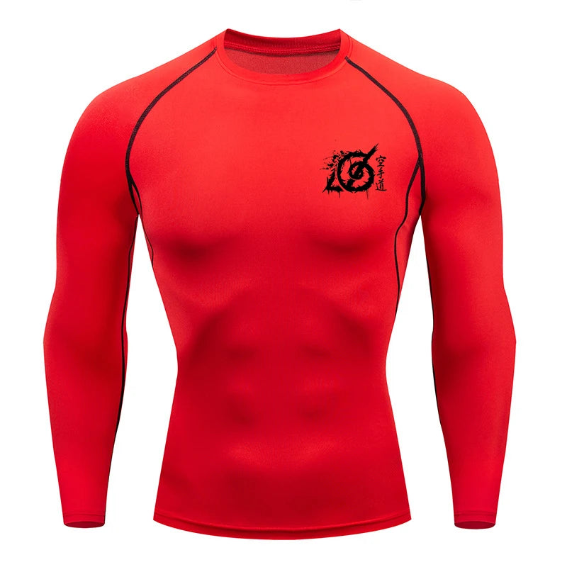 'Hidden Leaf Village' Naruto Compression Shirt