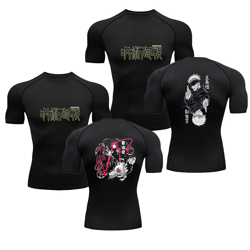 Jujutsu Kaisen Graphic Compression Shirts