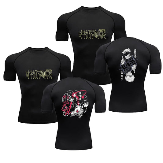 Jujutsu Kaisen Graphic Compression Shirts