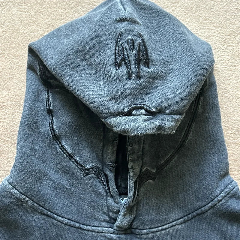 Anime Jujutsu Kaisen 'Sukuna' Hoodie Embroidery