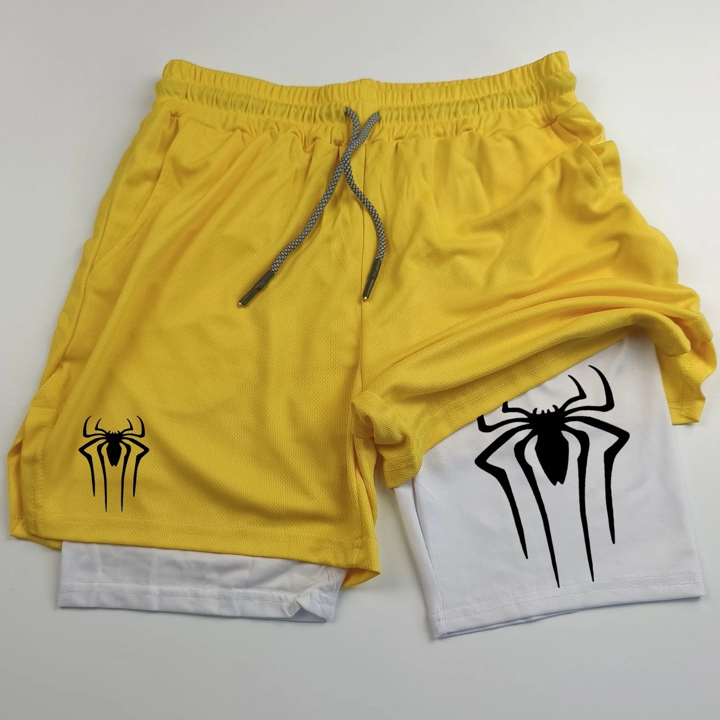 Spiderman Gym Compression Shorts