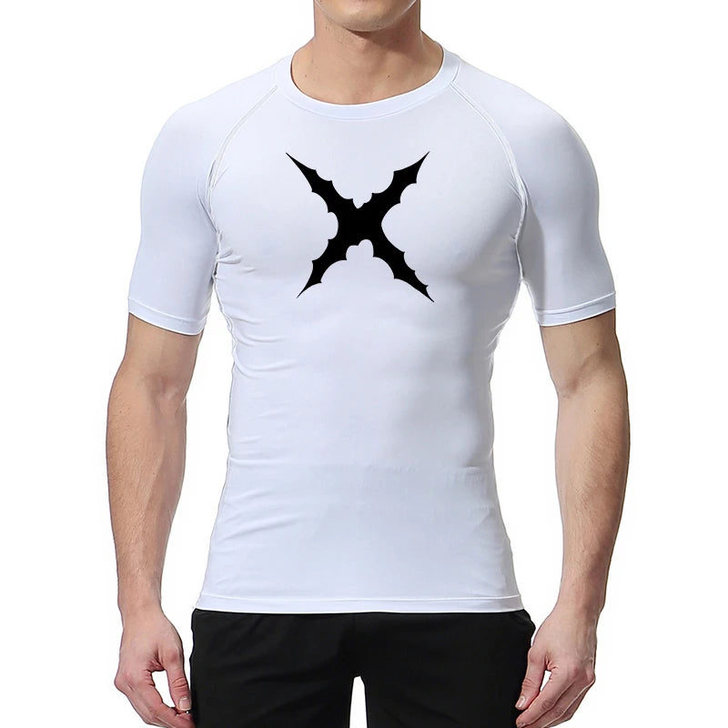 One Piece 'Luffy's Scar' Compression Shirt