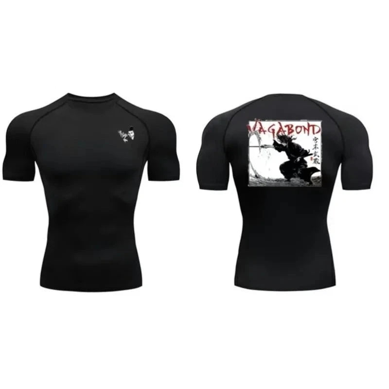 Anime 'Vegabond' Compression Shirt