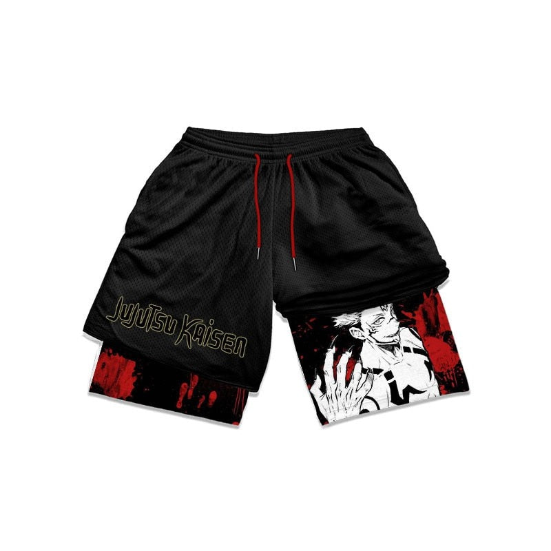 Anime Jujutsu Kaisen Gym Shorts