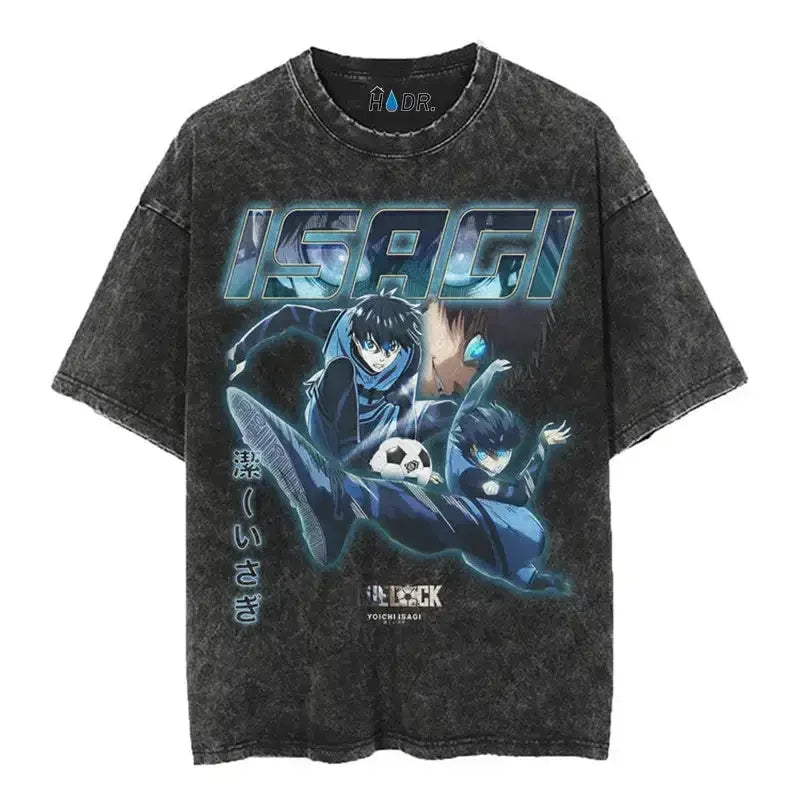 Anime "The Big 3" Vintage Oversized T Shirts