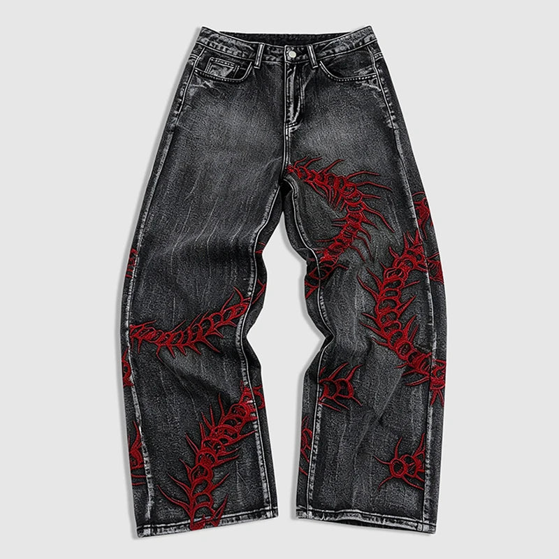 Anime Hunter X Hunter "Kurapika X Scorpion" Denim Jeans