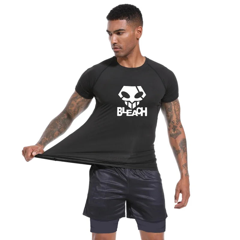 Anime 'Bleach' Compression Shirt