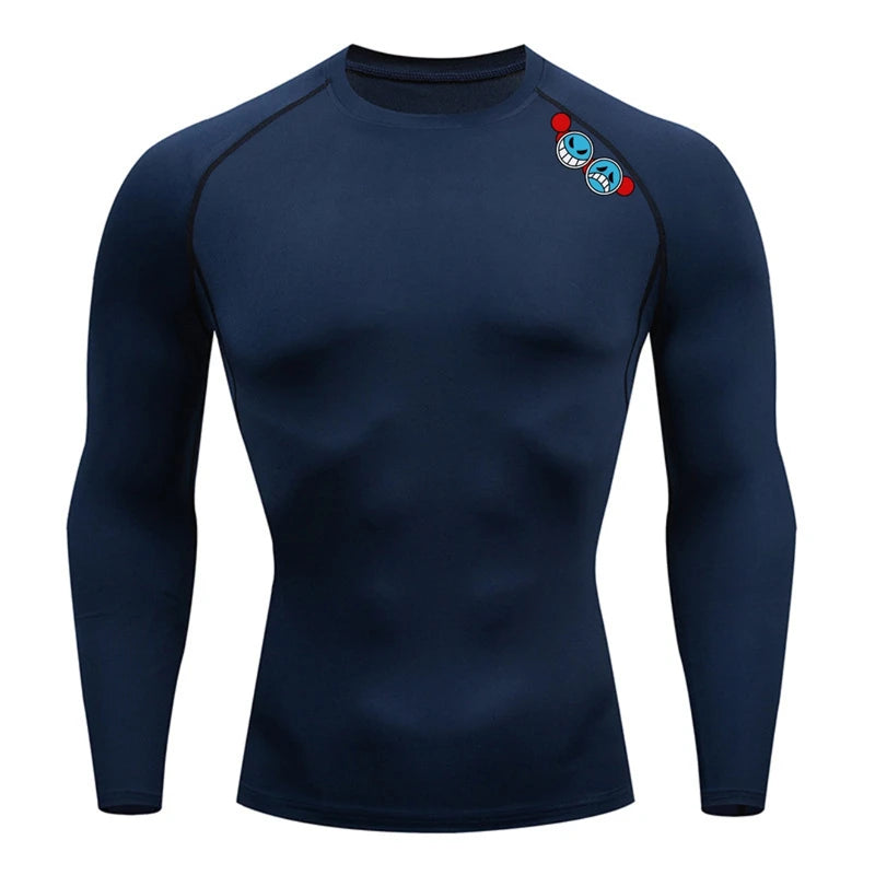 One Piece 'Portgas D. Ace' Compression Shirt